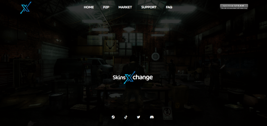 SkinsXchange Website